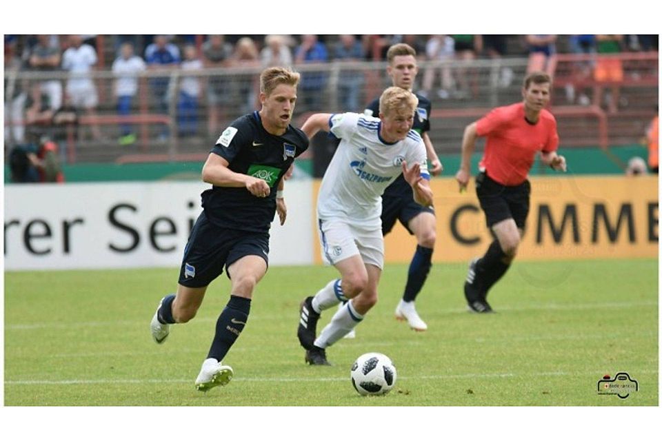 Arne Maier im A-Jugend-Finale um die Deutsche Meisterschaft F: Mehmet Dedeoglu „dedepress“