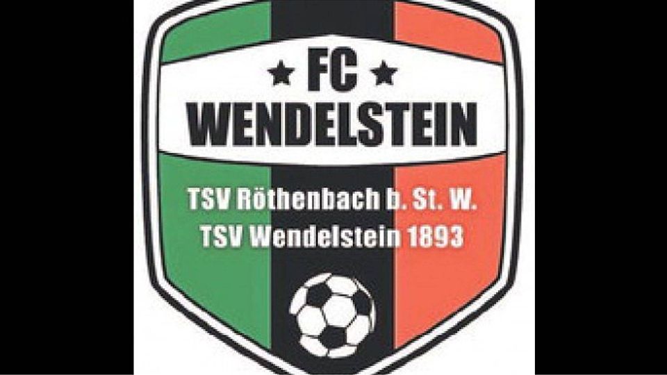 Im neuen Vereinswappen des FC Wendelstein sind die Farben der beiden Traditionsvereine verewigt: Das Grün symbolisiert den TSV Röthenbach/St.W., das Rot steht für den TSV Wendelstein.