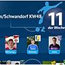 Elf der Woche aus Cham/Schwandorf KW48