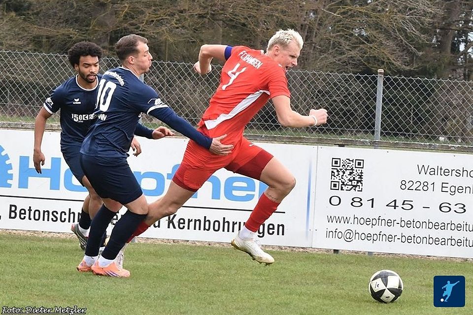 Flemming Schug erzielte beide FCM-Treffer bei den Niso-Boys - das 2:1-Siegtor in der Nachspielzeit. Flemming Schug erzielte beide FCM-Treffer bei den Niso-Boys - das 2:1-Siegtor in der Nachspielzeit.