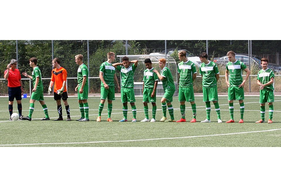 Die Ingelheimer A-Junioren F: Luge