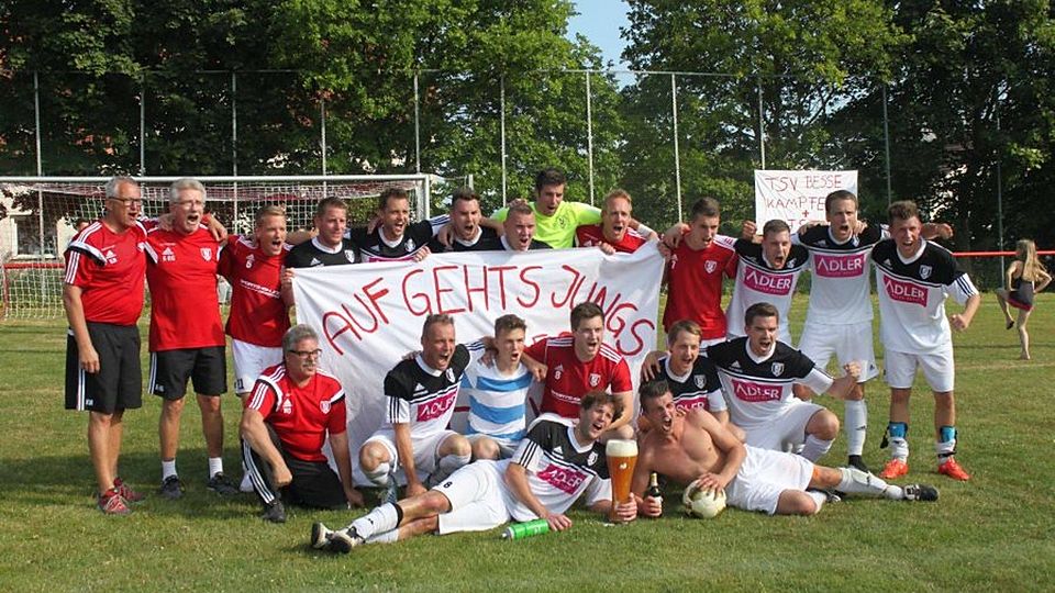 &lt;b&gt;F: T.Heist: Relegationssieger und KOL Aufsteiger 2014/15 TSV Besse
