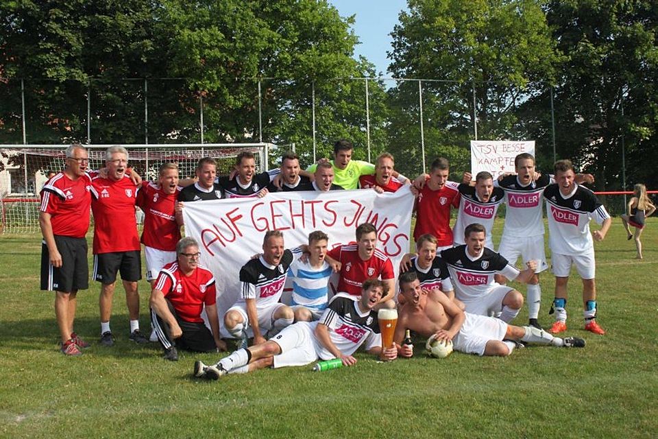 &lt;b&gt;F: T.Heist: Relegationssieger und KOL Aufsteiger 2014/15 TSV Besse