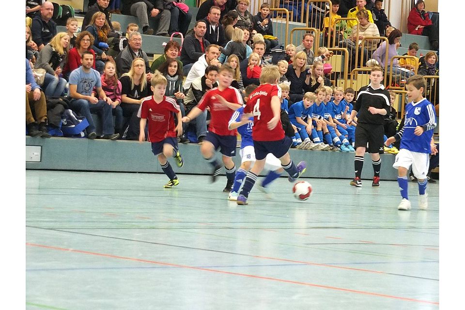 Die F-Junioren schossen in der Gruppe 1 60 Tore in 21 Partien. Foto: Volker Schmidt