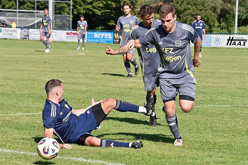 Ausgeglichen: Der TSV Geiselbullach II (r.) holte gegen Breitbrunn ein 2:2-Unentschieden.