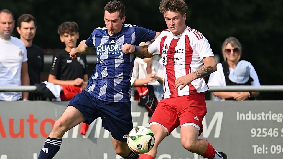 Der FC Schmidgaden behielt im Lokalderby gegen Dürnsricht knapp die Oberhand.