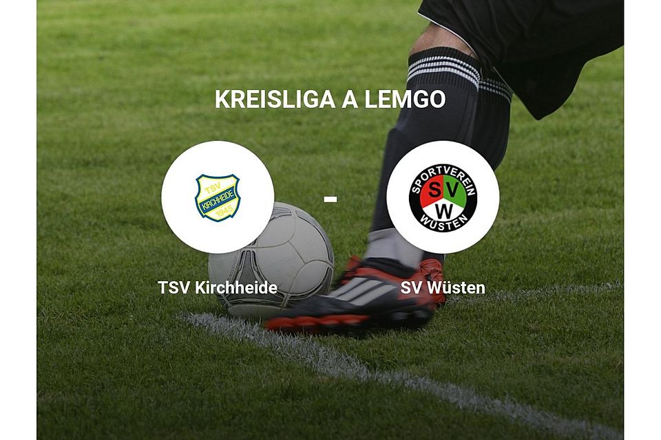 TSV Kirchheide gegen SV Wüsten