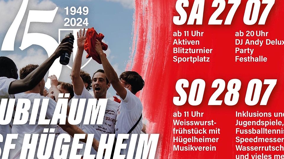 Hügelheim feiert 75-jähriges Jubiläum.