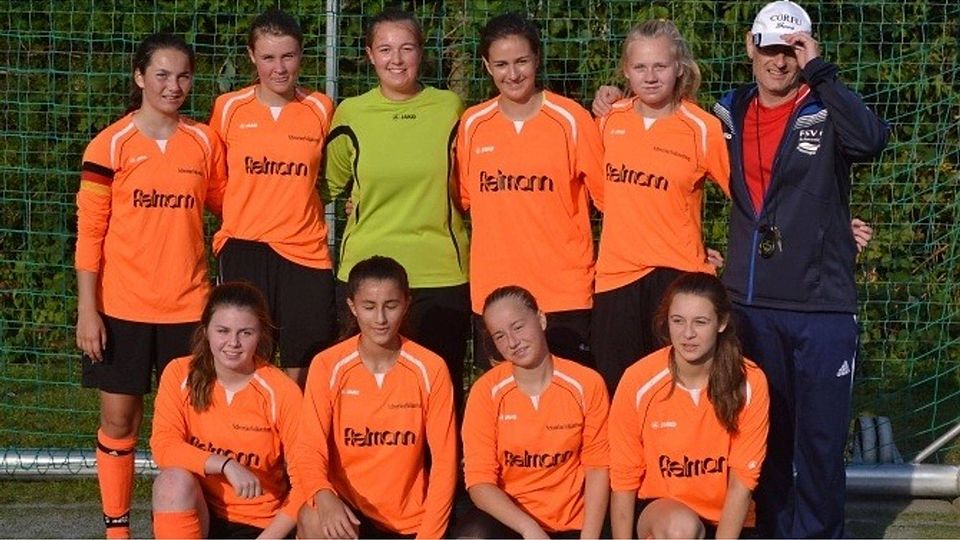 Die FSV B-Juniorinnen. pebo