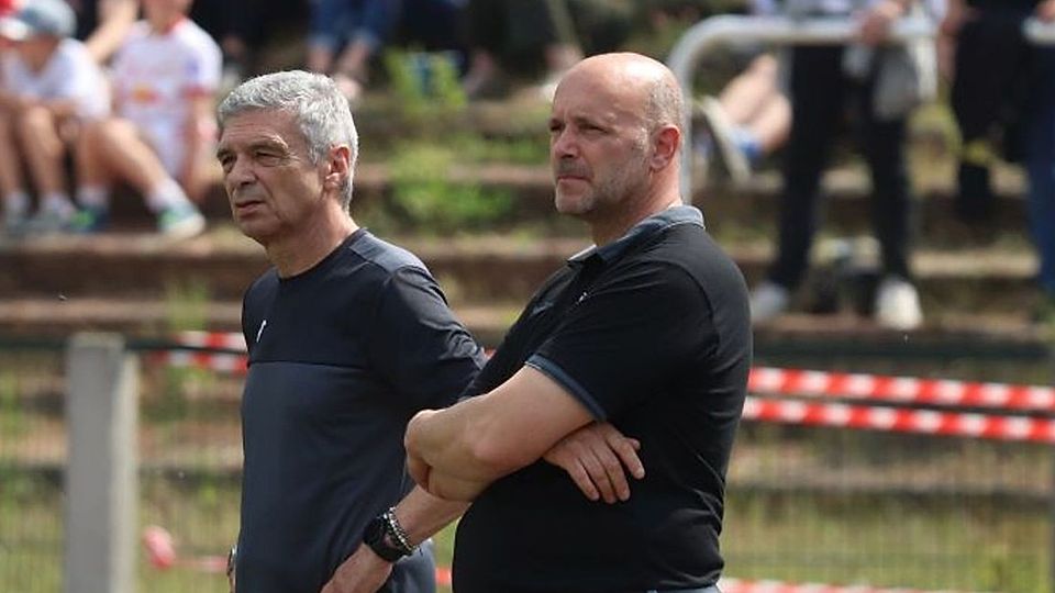 Mahlsdorf Trainer Karsten Heine und Jan Meißner