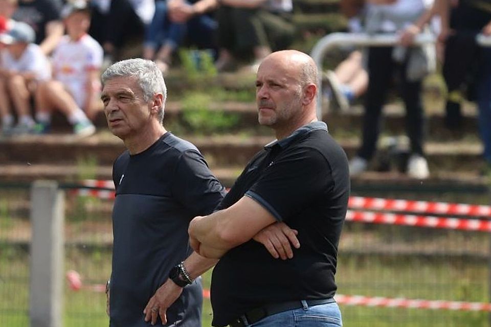 Mahlsdorf Trainer Karsten Heine und Jan Meißner Mahlsdorf Trainer Karsten Heine und Jan Meißner