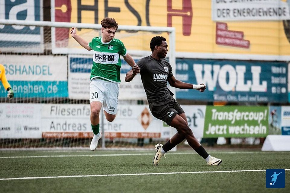 Joel Amadi (rechts) verlässt seine Heimatstadt Münster und wechselt im Juli zum SV Lippstadt 08. Joel Amadi (rechts) verlässt seine Heimatstadt Münster und wechselt im Juli zum SV Lippstadt 08.