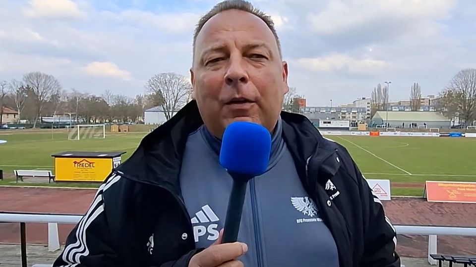 Preussens sportlicher Leiter Pierre Seiffert mit News