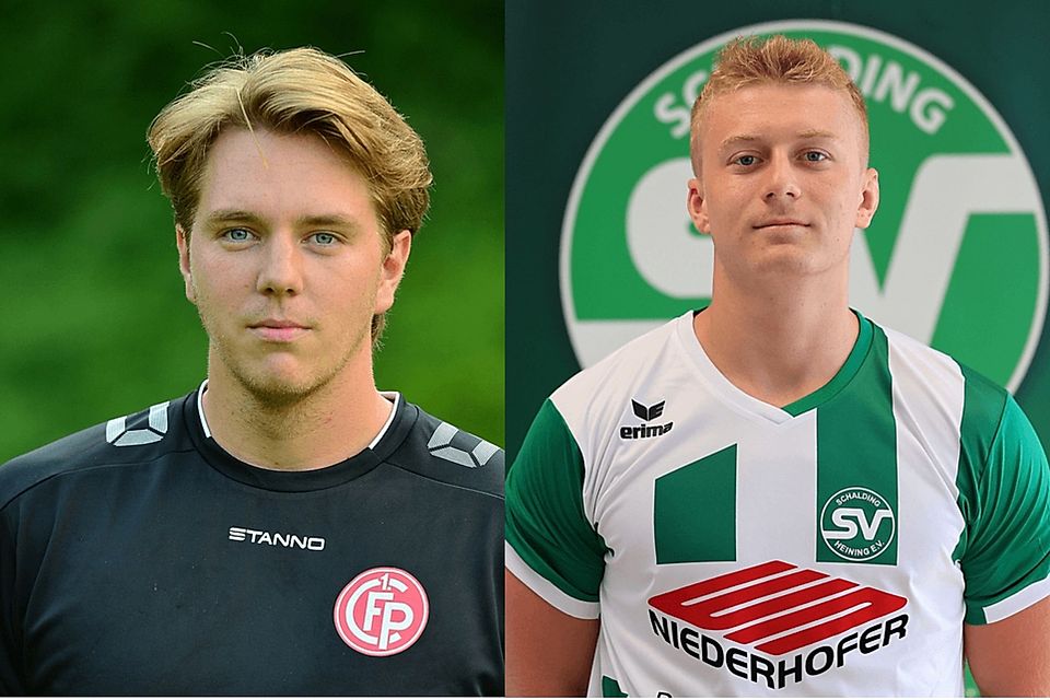 Stefan Schulz (l.) und Florian Seibold wechseln zum FC Sturm Hauzenberg