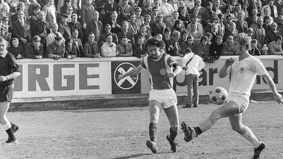Nach 55 Jahren immer noch alles präsent - Ebi Gräfs Holsteiner gewannen 1970 gegen den VfB Stuttgart 2:1.l