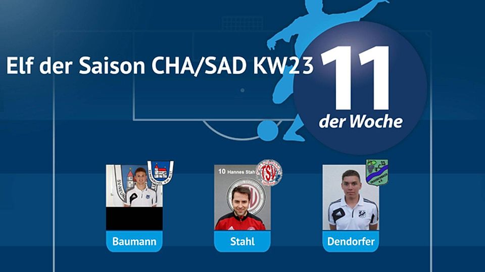 Elf der Saison Cham/Schwandorf KW23