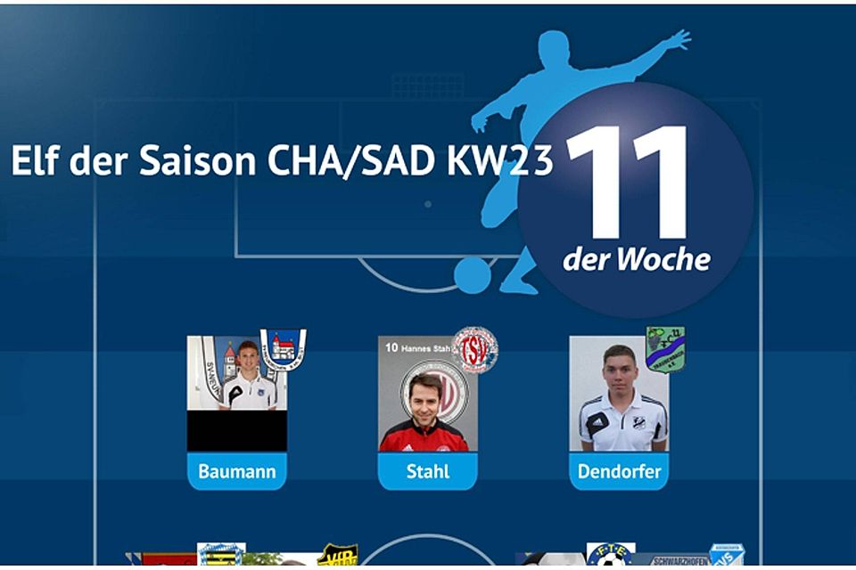 Elf der Saison Cham/Schwandorf KW23