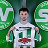 Adrian Böck hat dem SV Schalding-Heining sein Ja-Wort gegeben 