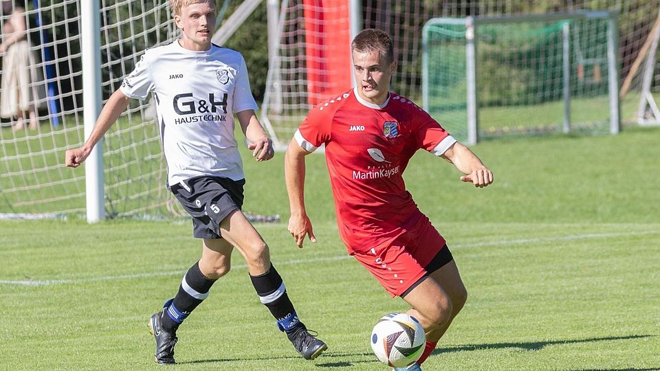 Szene vom Fußballspiel Hohenfurch gegen Igling in der Kreisklasse 4 im August 2025.