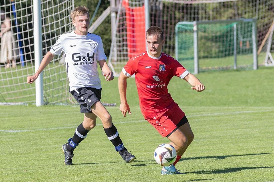 Szene vom Fußballspiel Hohenfurch gegen Igling in der Kreisklasse 4 im August 2025.