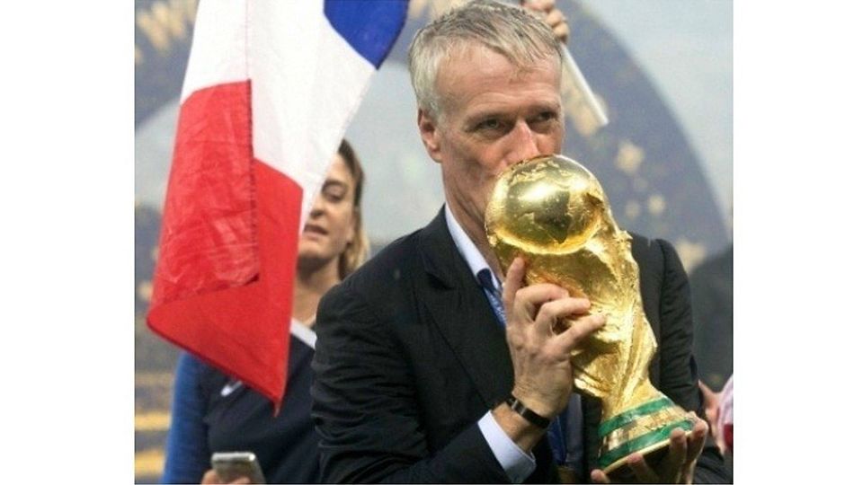Ein Traum wurde wahr: Frankreich und Didier Deschamps (siehe Foto) sind Weltmeister. Foto: dpa
