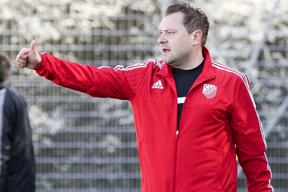 Heiko Baumgärtner wird vereinsintern befördert und übernimmt ab sofort die erste Mannschaft des SV Heimstetten. F.:Riedel