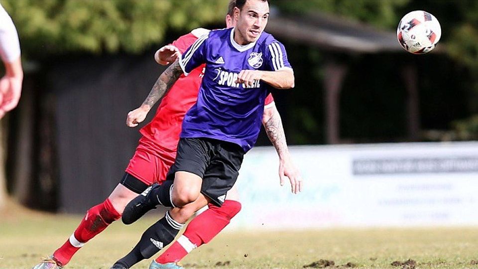 Die Amtszeit von Ruhmannsfeldens Spielertrainer Josef Sigl ist bereits nach zwei Monaten wieder beendet F: Weiderer