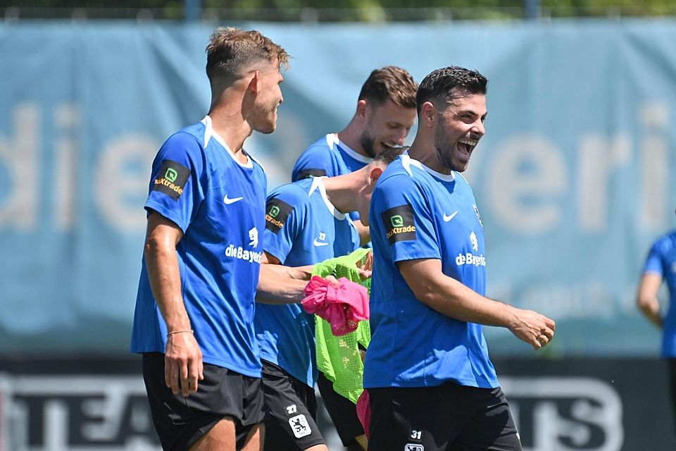Rückkehr zu 1860 München aus voller Überzeugung: Florian Niederlechner (li.) und Kevin Volland.