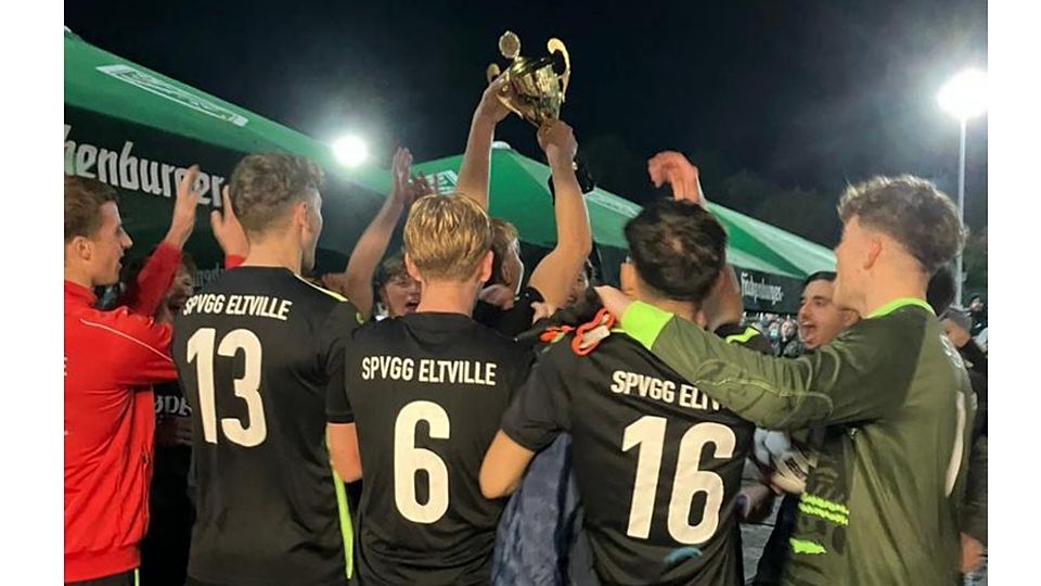 Die A-Jugend der JSG Eltville/Rauenthal sicherte sich den Kreispokalsieg in Bleidenstadt.