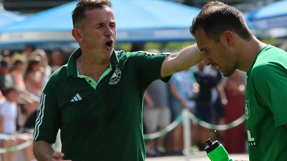 Palzings Trainer Enes Mehmedovic