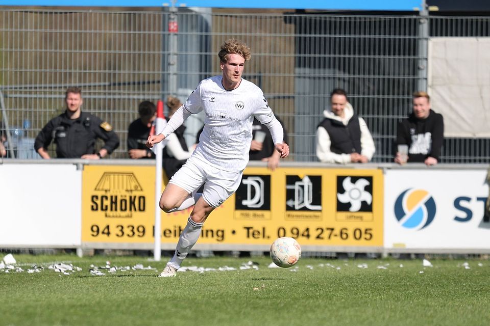 Bleibt bei Wacker Burghausen: Jordi Woudstra, Bayernliga-Torschützenkönig der Saison 2024/25.