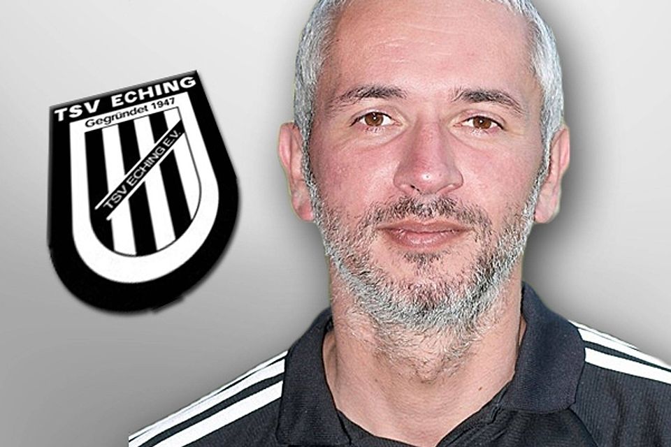 Trainer Ivo Bacic erklärte seinen Rücktritt beim TSV Eching. F: TSV - Montage: FuPa