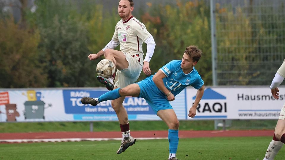 Bittere Heimniederlage für Tobias Beyer (rechts) gegen Schwabing (im Bild Philipp Schuck).