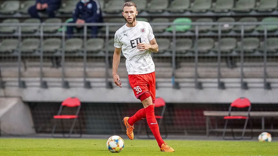 Für Dominik Lanius geht es nach der Saison 20/21 wieder in die 3. Liga.