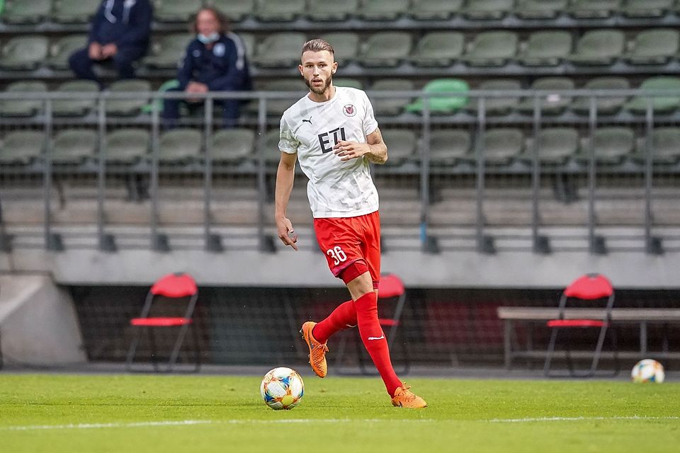 Für Dominik Lanius geht es nach der Saison 20/21 wieder in die 3. Liga.
