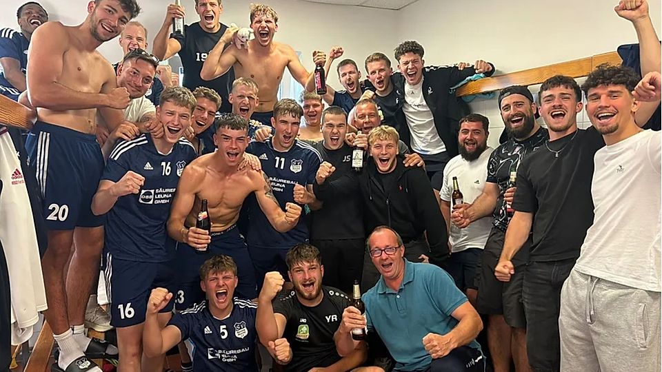 Der SV Merseburg-Meuschau landete einen historischen 15:0-Auswärtssieg.