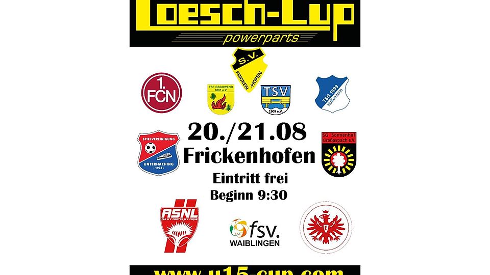 Ende August startet der Loesch-Cup in eine neue Runde.
