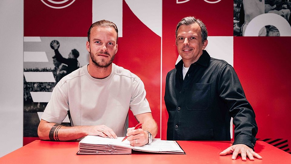 Jorrit Hendrix (li.) ist der nächste Zugang der Fortuna.