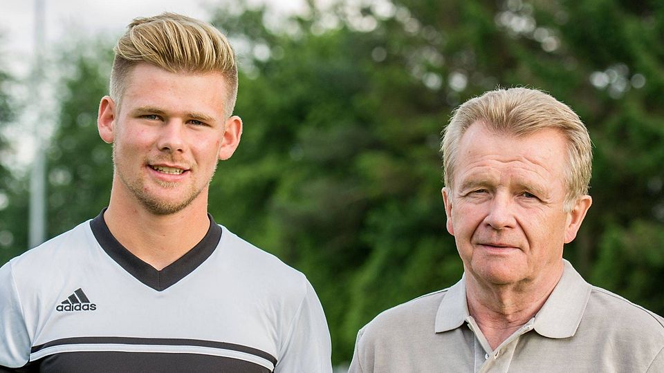 Die Torwartgene erbt der Ex-Vördener Niclas Stahl (20) von seinem Vater Ulrich. Foto: Frank Wenzel