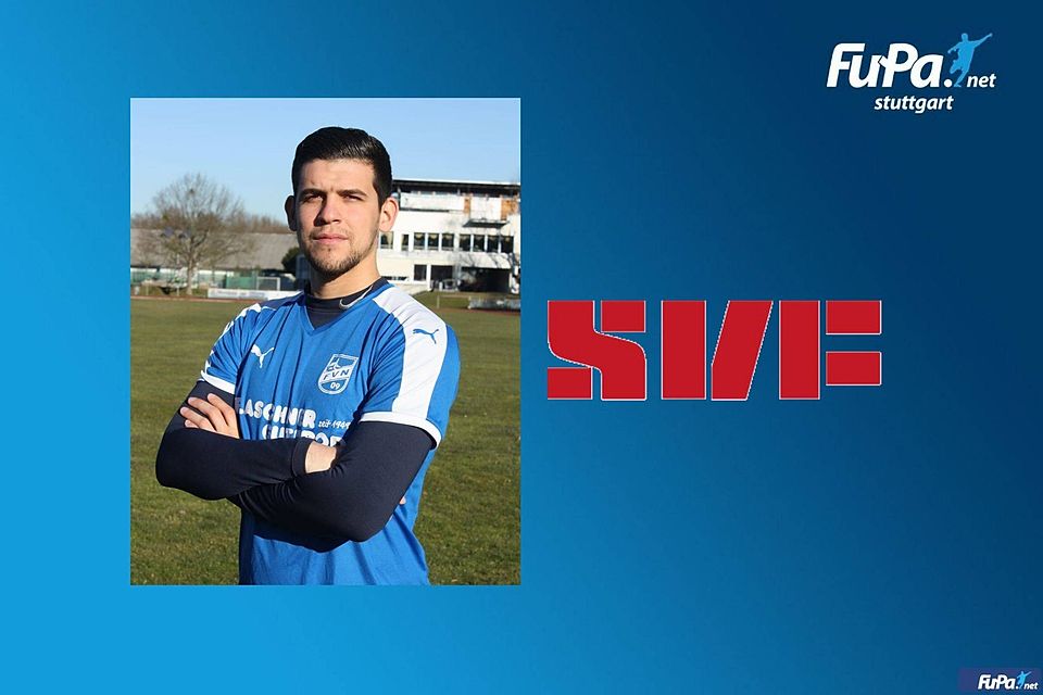 Mikael Da Silva vom SV Fellbach traf zweimal gegen SV Salamander Kornwestheim.