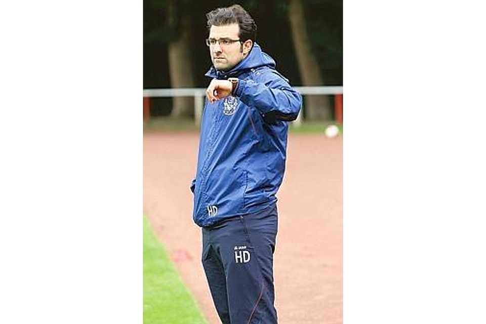 Trainiert die Fußballer der 1. Herrenmannschaft des TSV Ganderkesee: Hamid Derakhshan Olaf Blume