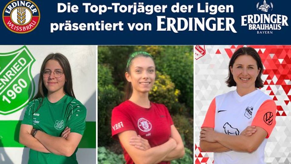 Graf (Mi.) ist erneut auf dem ersten Platz, diesmal aber nicht alleine. Wendschu(li.) teilt sich den Rang mit ihr. Lehner (re.) ist nur knapp dahinter 