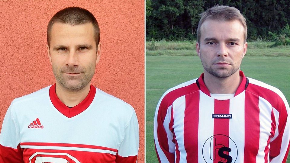 Simon Gräß (l.) vom SSV Paulsdorf wird Coach beim SV Raigering, Norbert Braun (r.) vom SV Schmidmühlen der neue C-Trainer. Fotos: SSV Paulsdorf/SV Schmidmühlen