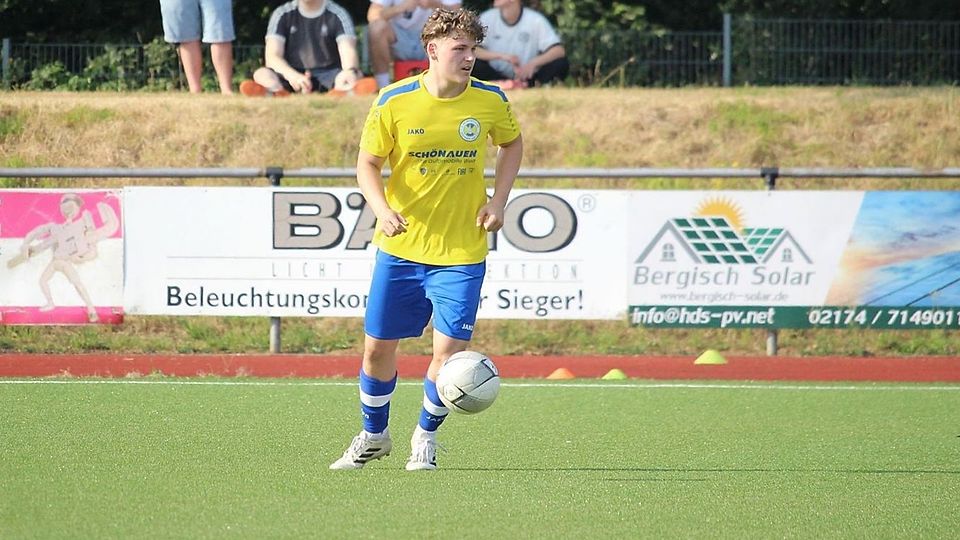 Der 1. FC Sport-Ring Solingen schoß sich einen Fluss. 