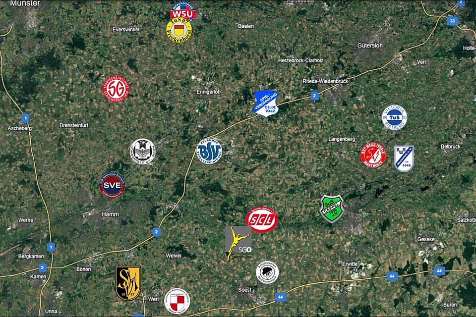 Die mögliche Bezirksliga Staffel 7 2025/26