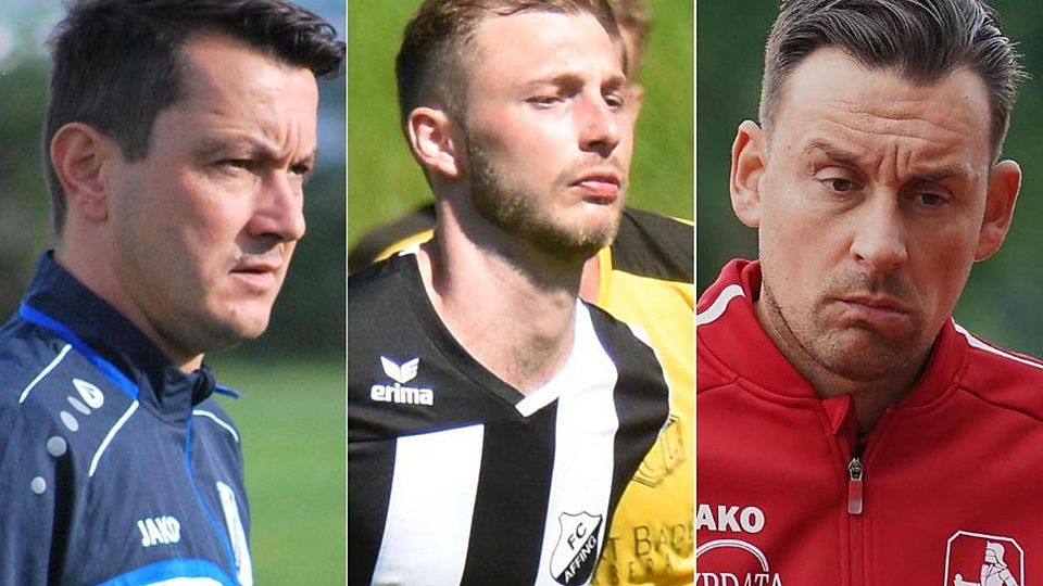 Neue Trainer in der Kreisliga West sind (von links) Jürgen Deinhart (VfL Großkötz), Sebastian Spreitzer (TSV Offingen) und Markus Deibler (TSV Ziemetshausen).
