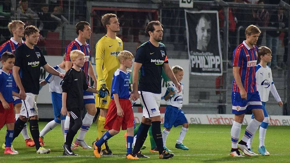 Rico Morack führte die Hertha Bubis auch als Kapitän aufs Feld. 