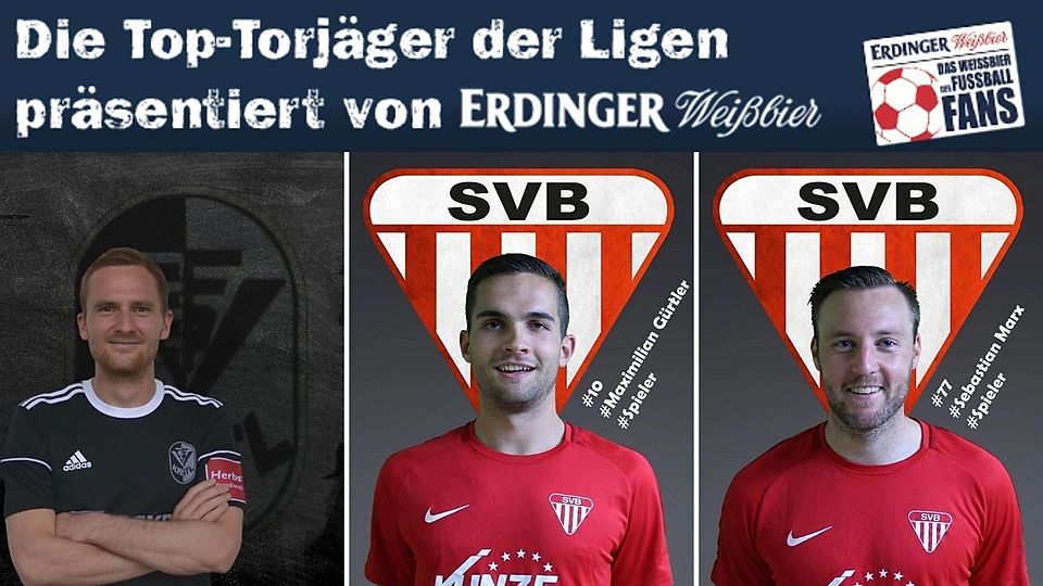 Grothe (l.), Gürtler (m.) und Marx (r.) trafen doppelt zum Landesliga-Auftakt.