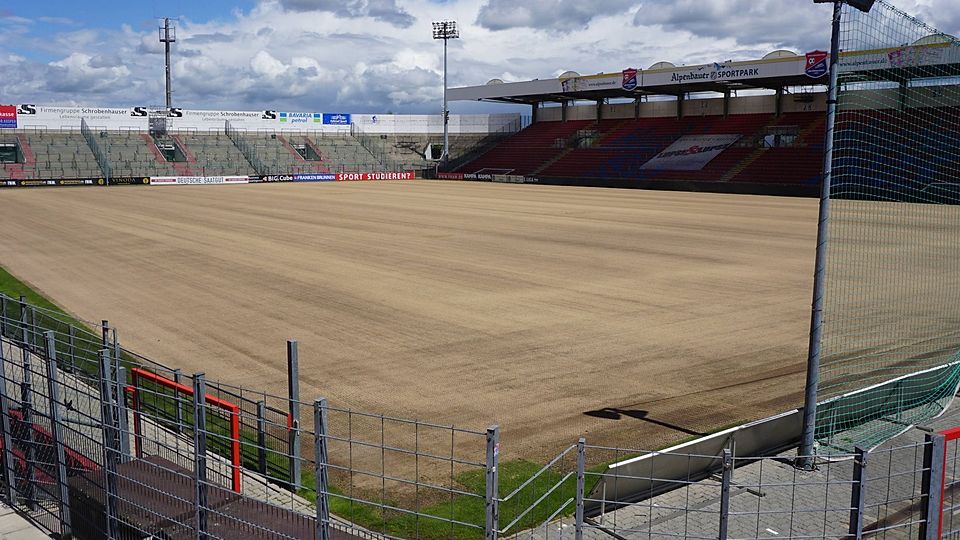 Alle zwei Jahre muss der Rasen neu gesäht werden, da er sonst verfilzt.