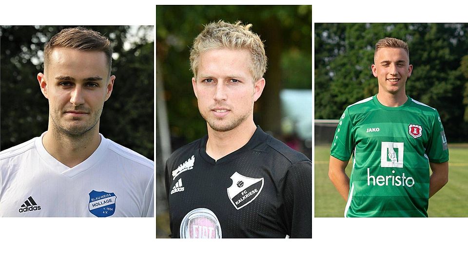 Drei Gesicher der Hinrunde (von links): Kai Schönhoff, Rene Hemker und Nico Kötter.
